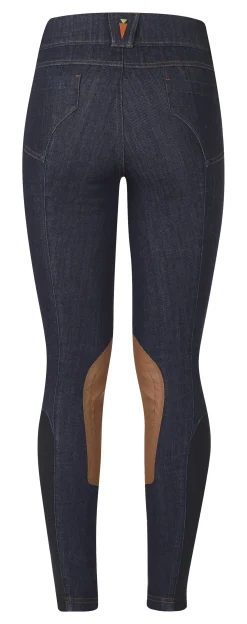 KERRITS Kids’ Stretch Knee-Patch Breech Denim New