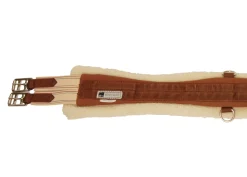 WEATHERBEETA Kincade Chafeless Fleece Girth Brown/White New