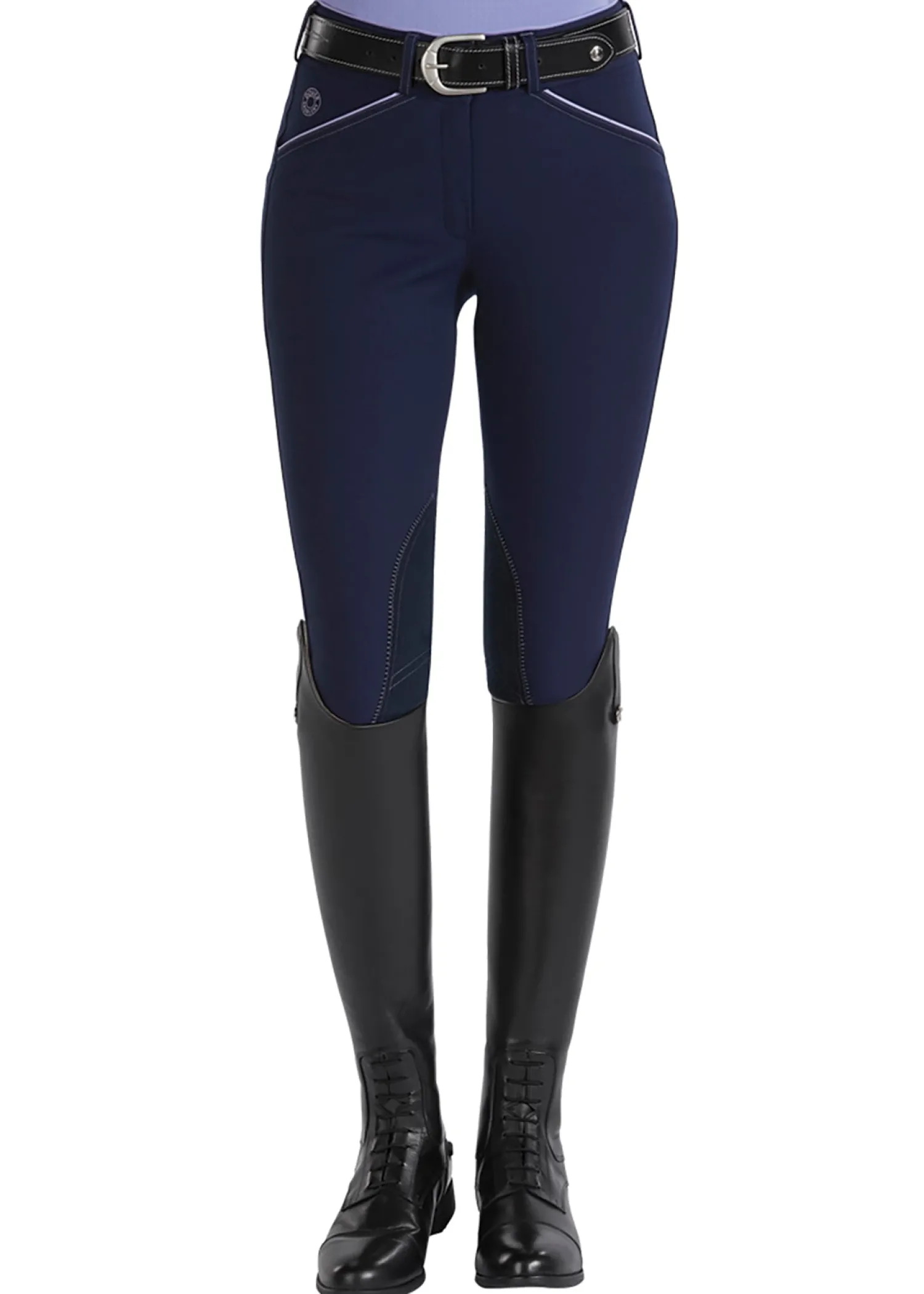 SUPERHOUSE Ladies’ Wellesley Classic Piped Knee-Patch Breech Best