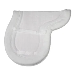 PARTRADE Lami-Cell Airflow Shaped Saddle Pad White/White Sale