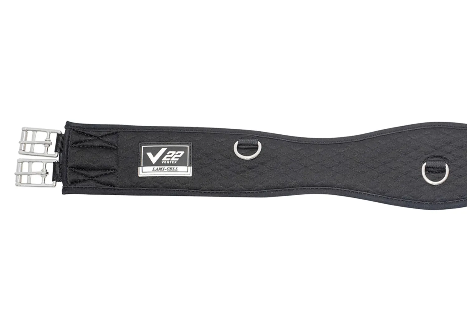 PARTRADE Lami-Cell Ventex 22 English All-Purpose Girth Black Outlet