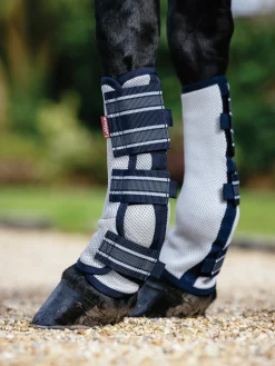 HORSE HEALTH TRADE LeMieux® Arika Mesh Fly Boots Navy Clearance