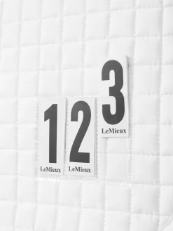 HORSE HEALTH TRADE LeMieux® Cotton Close Contact Competition Saddle Pad White Clearance