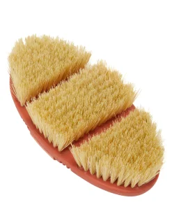 HORSE HEALTH TRADE LeMieux® Flexi Scrubbing Brush Apricot New