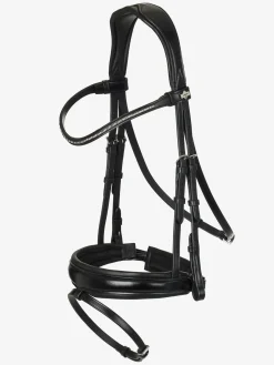 HORSE HEALTH TRADE LeMieux® Kudos Dressage Flash Bridle Black Online