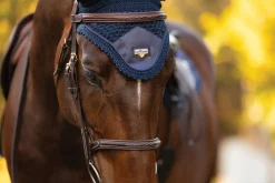HORSE HEALTH TRADE LeMieux® Loire Satin Fly Bonnet Hot