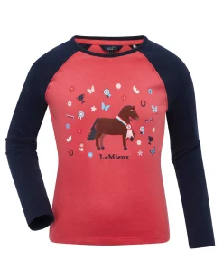 HORSE HEALTH TRADE LeMieux® Mini Jamie Chancer Long-Sleeve Top Hot