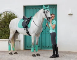 HORSE HEALTH TRADE LeMieux® Suede Dressage Square Pad Hot