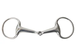 INTREPID INTERNATIONAL Lightweight Hollow Mouth Eggbutt Snaffle Bit Clearance