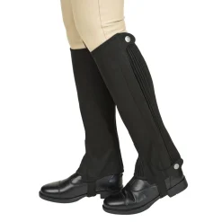 JPC EQUESTRIAN Léttia® Adults’ Suede Half Chaps Black Best