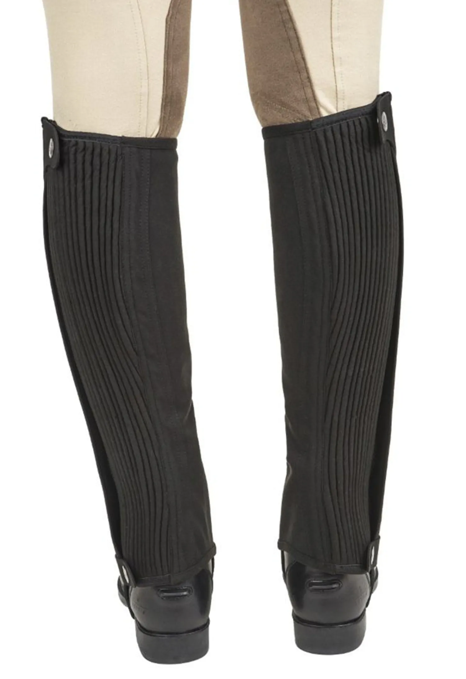 JPC EQUESTRIAN Léttia® Adults’ Suede Half Chaps Black Best