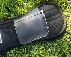 MAJYK EQUIPE ® Ergonomics Spur Saver Dressage Girth Black Hot