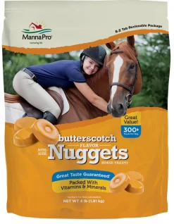 ANIMAL HEALTH INT Manna Pro® Bite-Size Nuggets - 4 lb Best