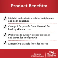 ANIMAL HEALTH INT Manna Pro® Senior Weight Accelerator Discount