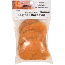 EQUIBRAND Martin Saddlery® Leather Care Pads Orange Best