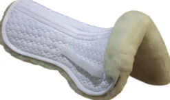 WORLD EQUSTRN BRNDS Mattes Sheepskin Correction Half Pad Best