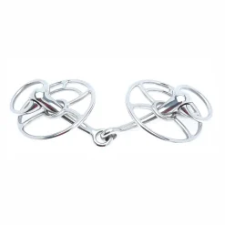 PARTRADE Metalab John Whitaker Single Joint Gag Bit Stainless Steel Outlet