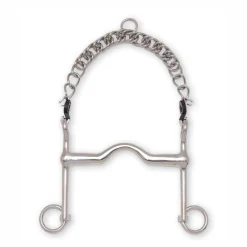 PARTRADE Metalab Medium Port Short Shank Weymouth Bit Stainless Steel Discount