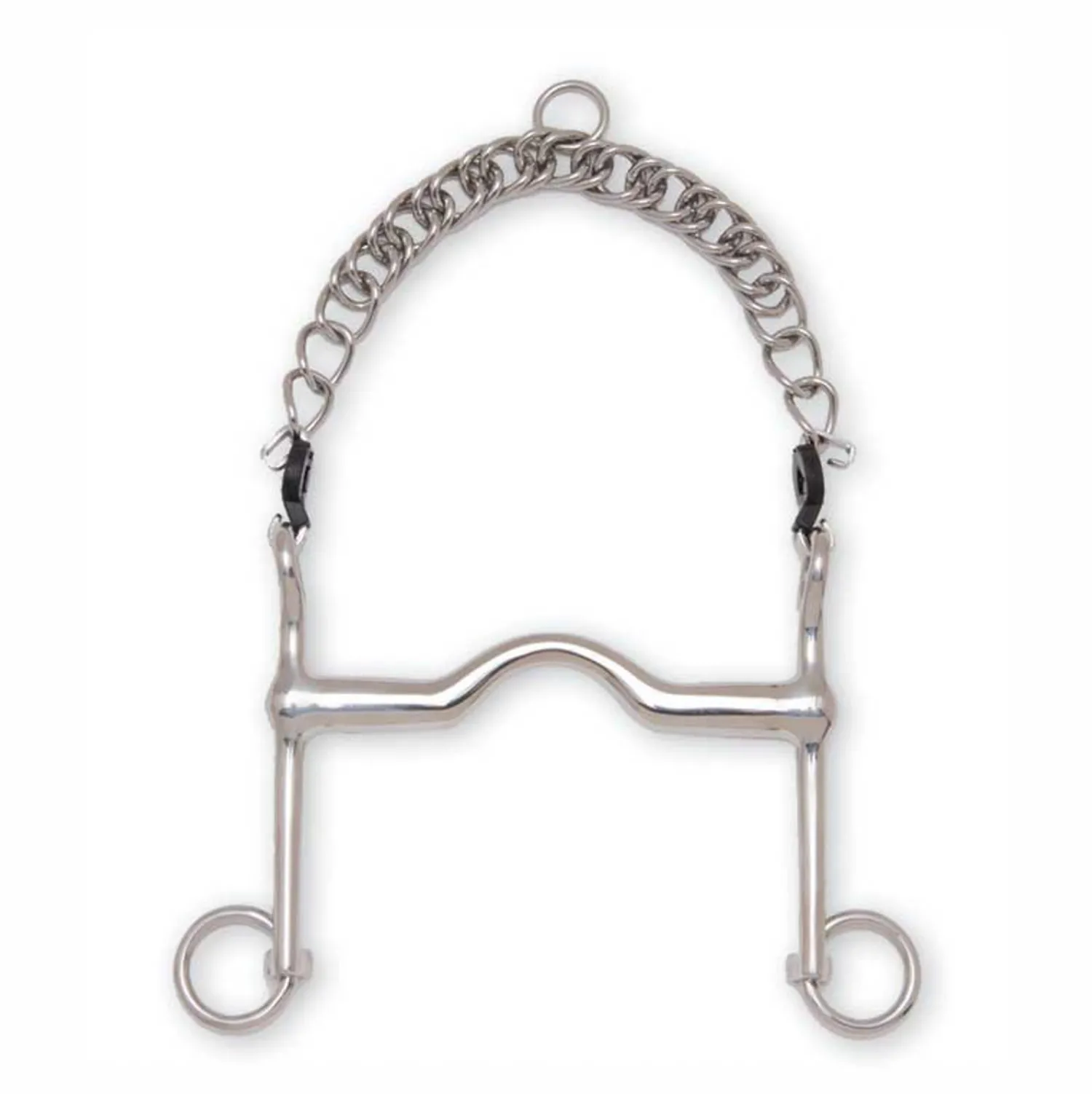 PARTRADE Metalab Medium Port Short Shank Weymouth Bit Stainless Steel Discount