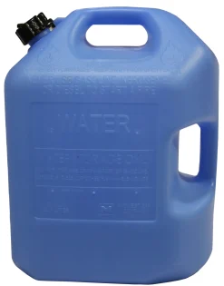 BRADLEY CALDWELL Midwest Can Company 6-Gallon Self-Venting Water Can Blue New