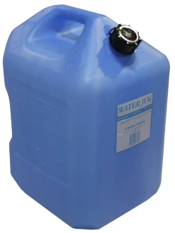 BRADLEY CALDWELL Midwest Can Company 6-Gallon Self-Venting Water Can Blue New