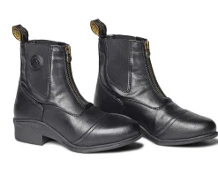 ERS Mountain Horse® Kids’ Veganza Zip Paddock Boots Black Clearance