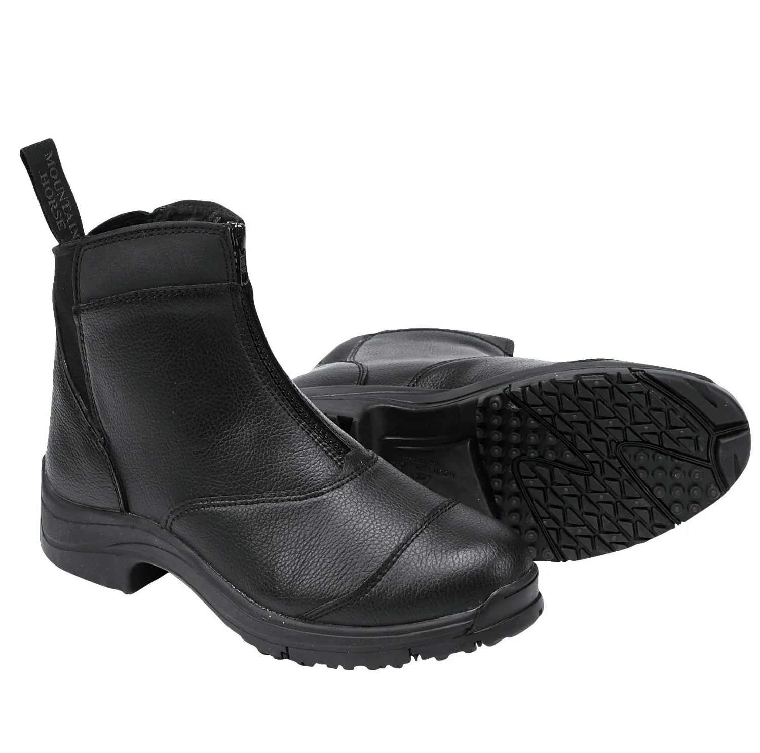 ERS Mountain Horse® Ladies' Active Winter Zip Paddock Boot Black Best
