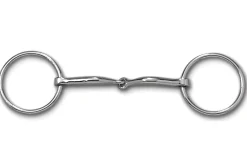 TOKLAT ORIGINALS Myler® Loose Ring MB 09 3/8 Sweet Iron Stainless Steel