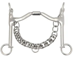 TOKLAT ORIGINALS Myler® Low Wide Ported Weymouth MB 15PB Stainless Steel New