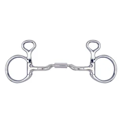 TOKLAT ORIGINALS Myler® Medium Baucher with Low Port Comfort Snaffle MB 04 Stainless Steel New