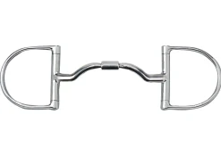 TOKLAT ORIGINALS Myler® Mullen Barrel Low Port Pony D-Ring MB 36 Stainless Steel