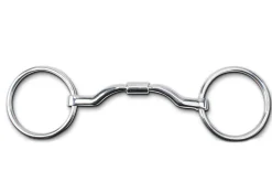 TOKLAT ORIGINALS Myler® Wide Low Ported Loose Ring MB 33WL Stainless Steel New