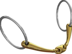 METLAR/NEUE SCHULE Neue Schule Tranz Angled Lozenge Loose Ring Bit - 18 mm mouth; 70 mm rings Discount