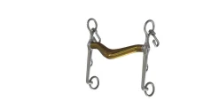 METLAR/NEUE SCHULE Neue Schule Turtle Tilt™ Weymouth Bit with 14mm Mouth 7cm Shank Salox Gold