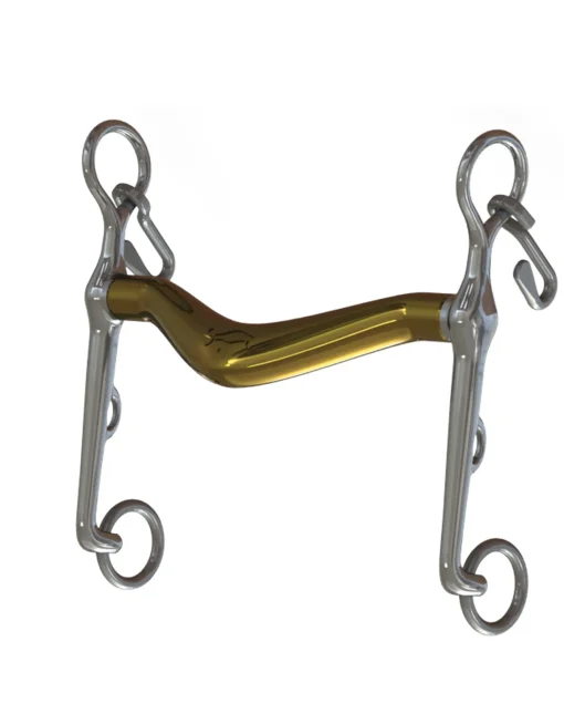 METLAR/NEUE SCHULE Neue Schule Turtle Tilt™ Weymouth with 14mm Mouth 5cm Shank Salox Gold Hot