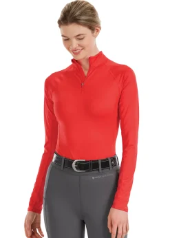I APPAREL INT GROUP Noble Equestrian™ Ladies’ Ashley+ Long Sleeve Shirt Hot