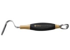 NOBLE EQUESTRIAN ™ Happy Hour Hoof Pick Black/Tan Hot
