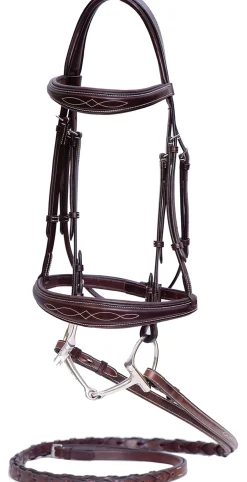 NUNN FINER PRODUCTS Nunn Finer® Monica Hunter Bridle Havana New
