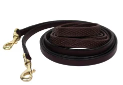 NUNN FINER PRODUCTS Nunn Finer® Soft Grip Draw Reins Havana Discount