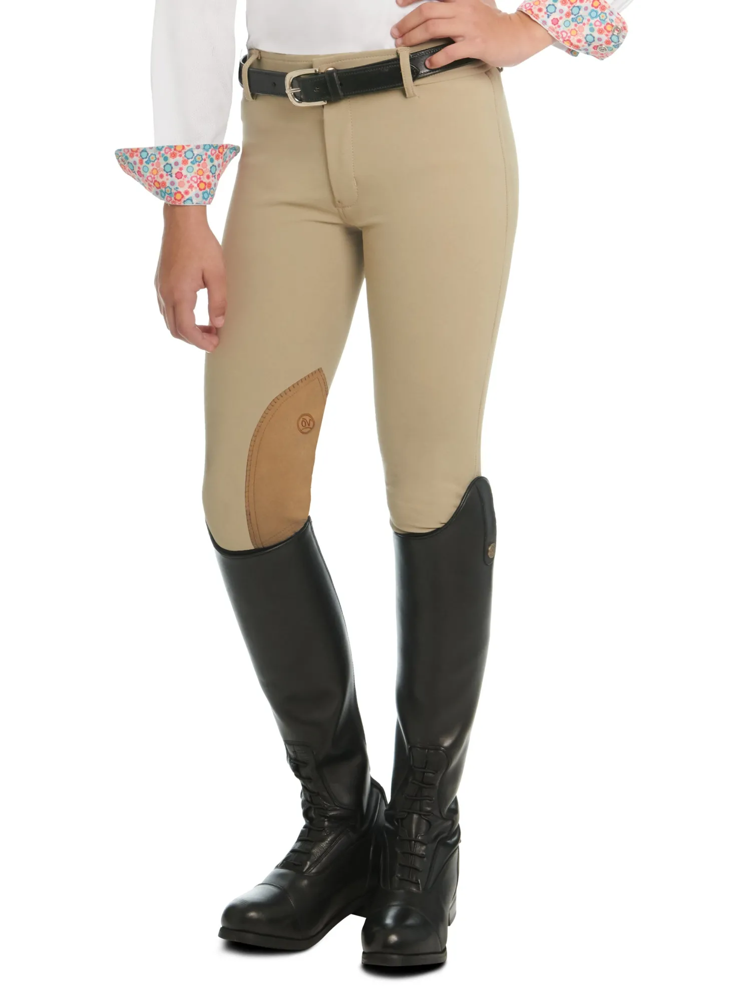 ERS Ovation® Children’s Bellissima Classic Knee-Patch Breech Classic Beige