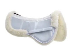 ERS Ovation® Europa™ Sheepskin 6-Shim Half Pad White/White