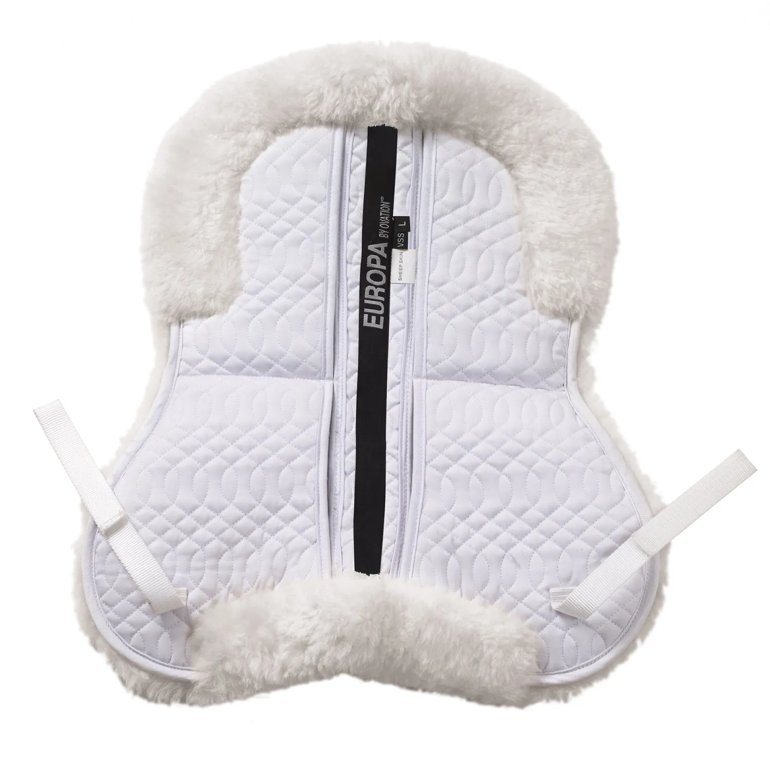 ERS Ovation® Europa™ Sheepskin Solid Spine 4-Shim Half Pad Best