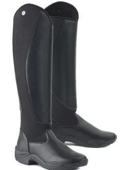 ERS Ovation Ladies’ Cyclone All-Season Tall Rider Boots Black Best