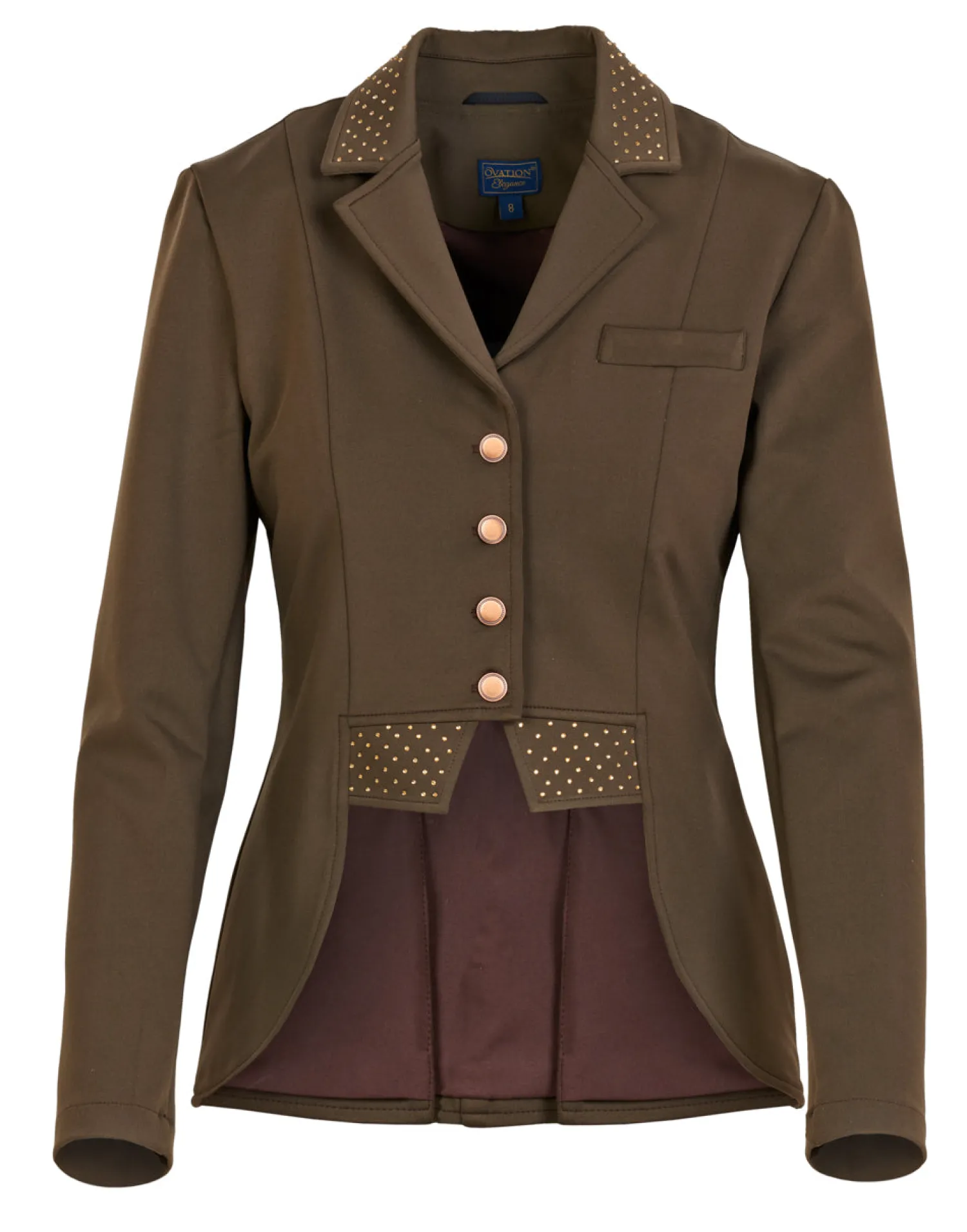 ERS Ovation® Ladies’ Dressage Short Tailcoat Hot