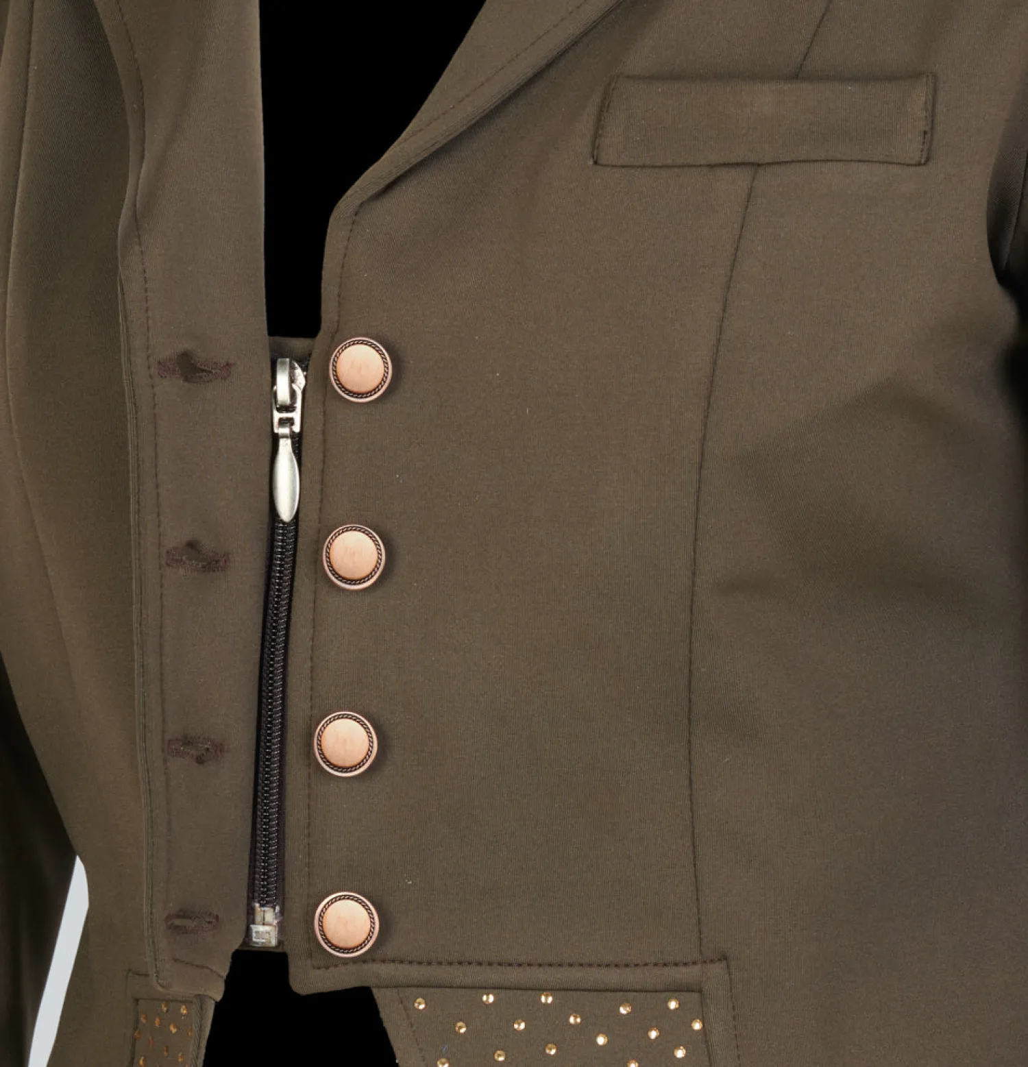 ERS Ovation® Ladies’ Dressage Short Tailcoat Hot