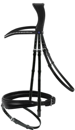 GEM-PASSIER Passier® Atlas Snaffle Bridle Black Hot