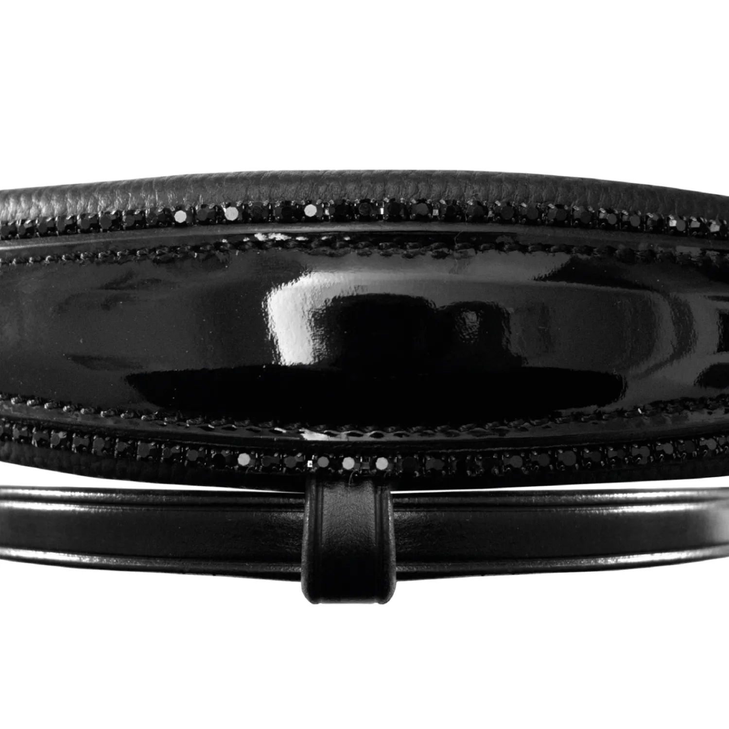 GEM-PASSIER Passier® Shadow Bridle Black Patent