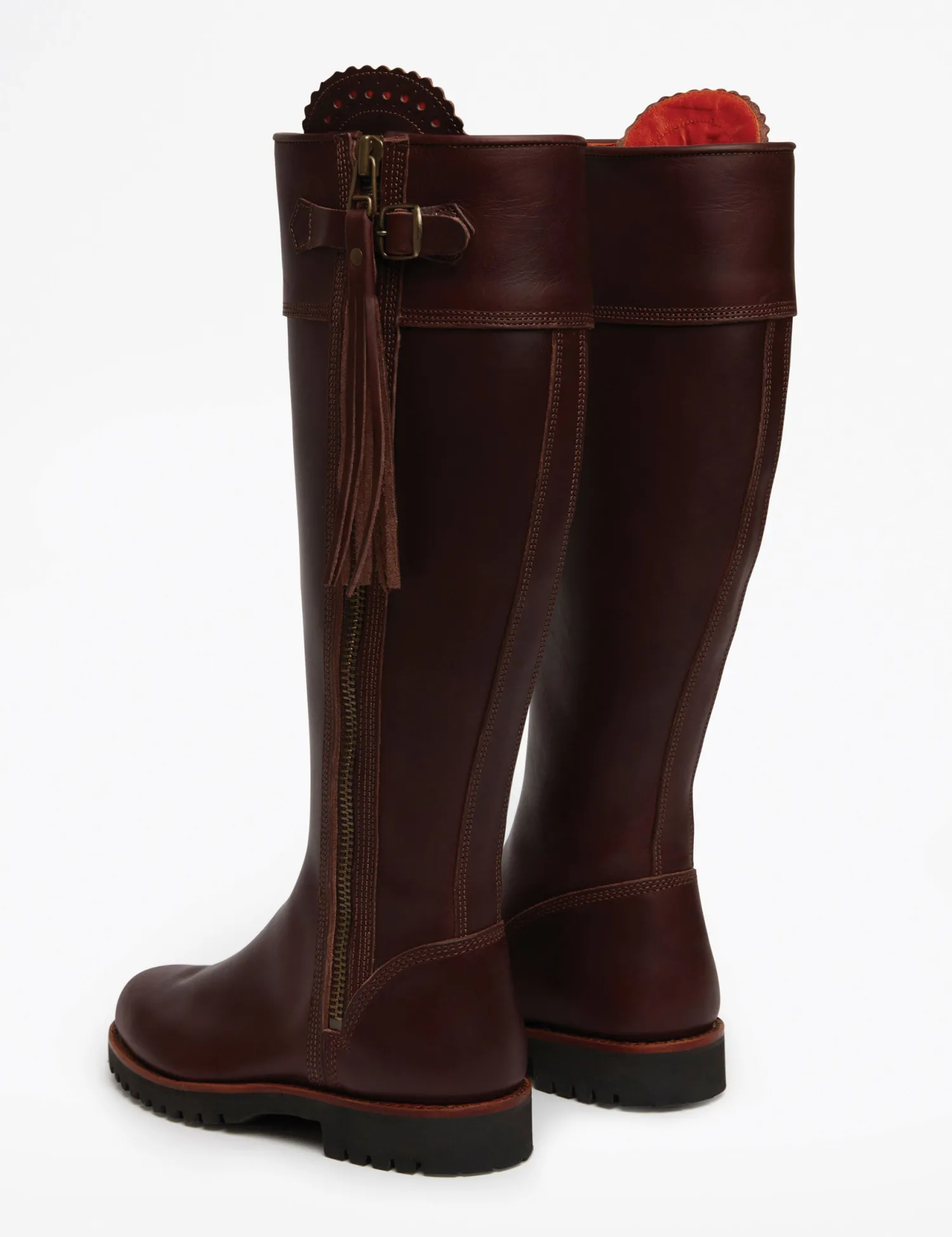 PENELOPE CHILVERS Ladies’ Tassel Boot with Long Shaft Length Conker Online