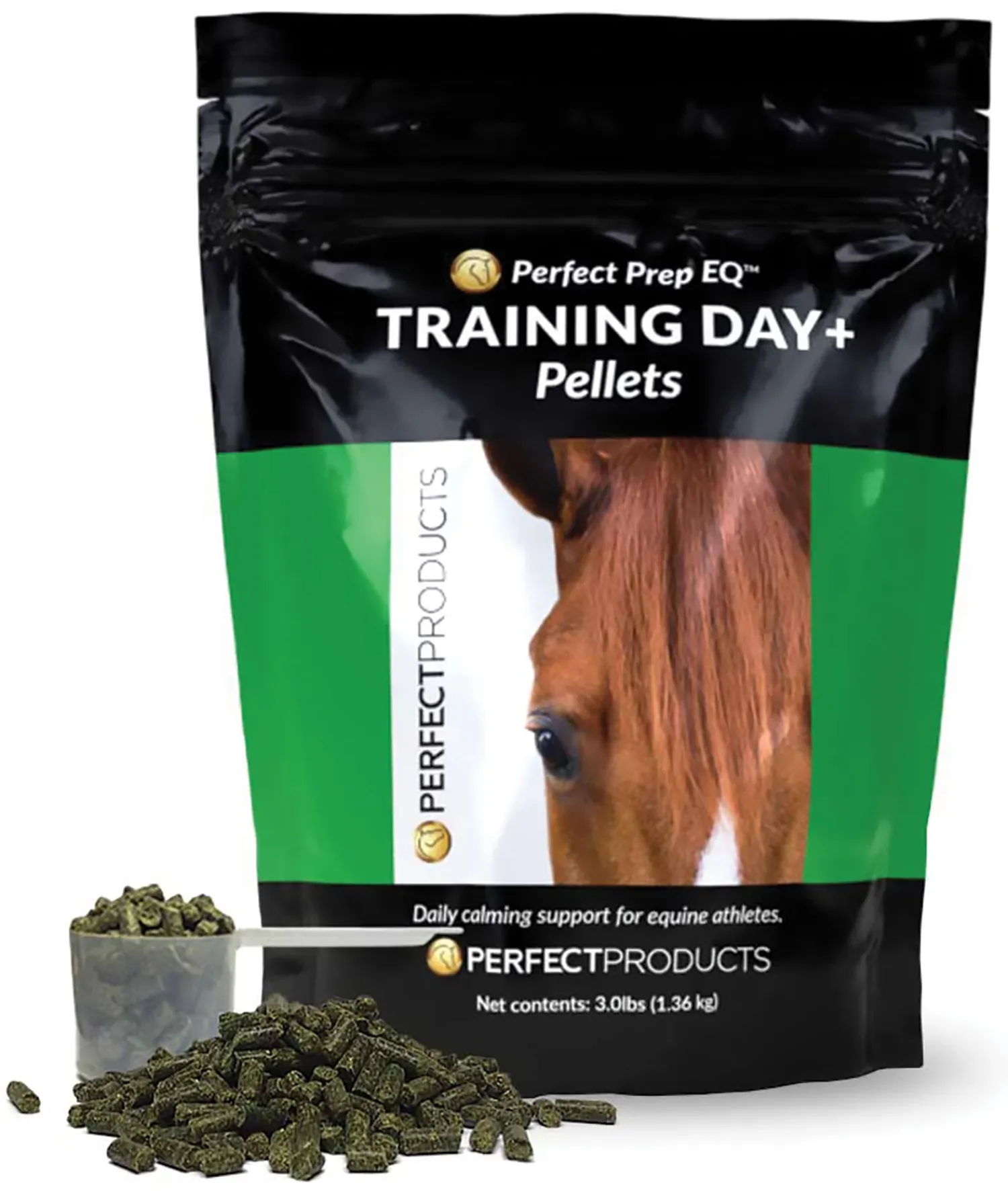 PERFECT PRODUCTS Perfect Prep EQ™ Training Day+ Calming Pellets, 10 Pounds New