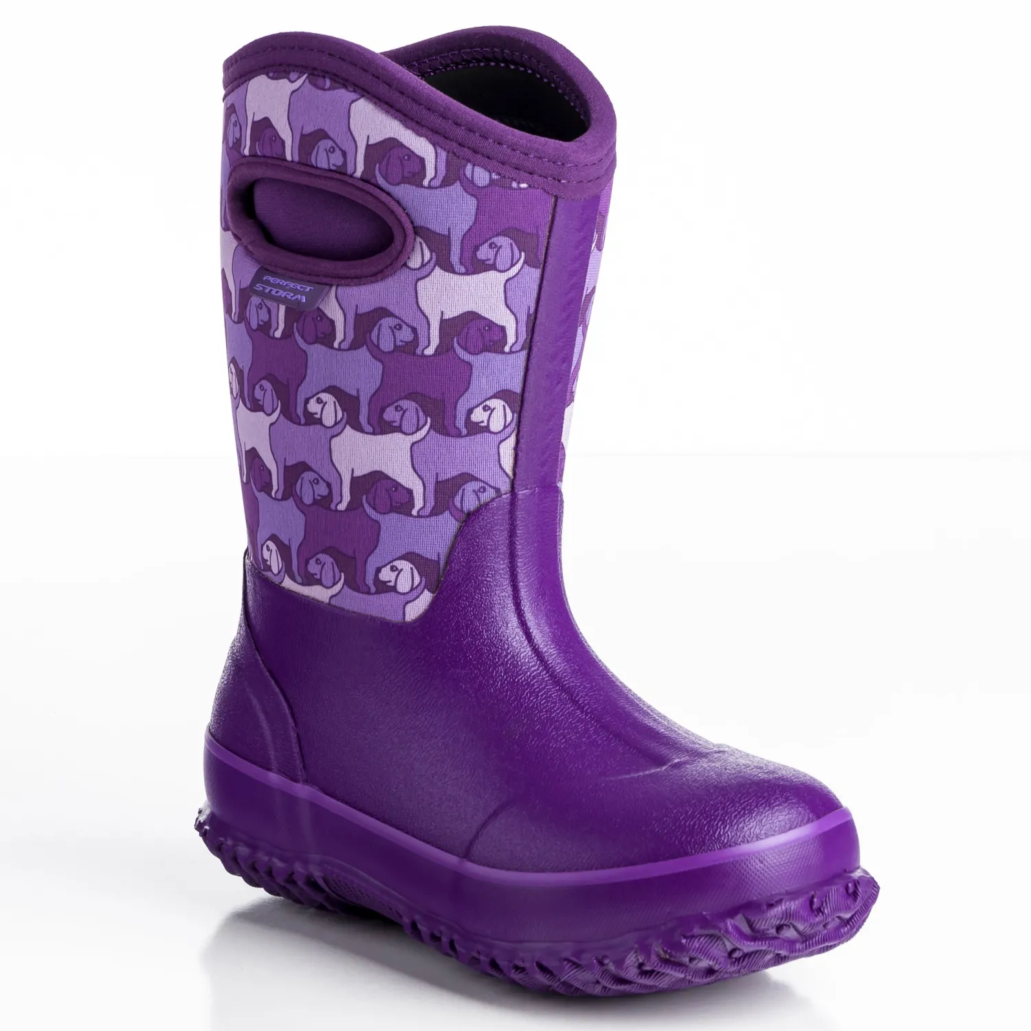 PERFECT STORM Kids’ Cloud High Boots Purple Clearance